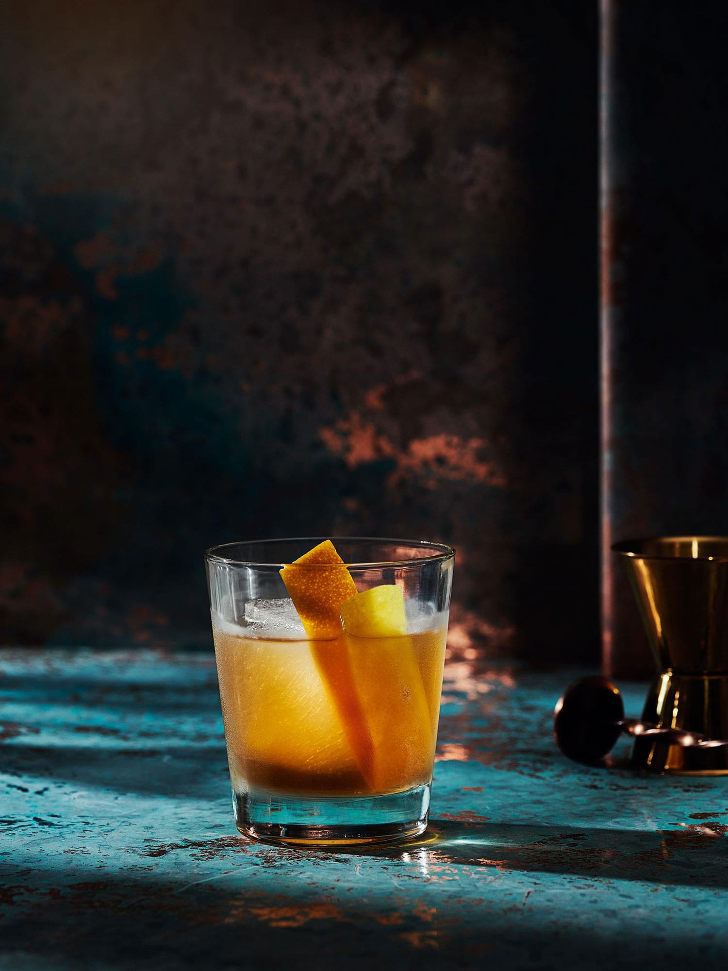 Old Fashioned cocktail created with BITTERTALES Aromatic Bitters